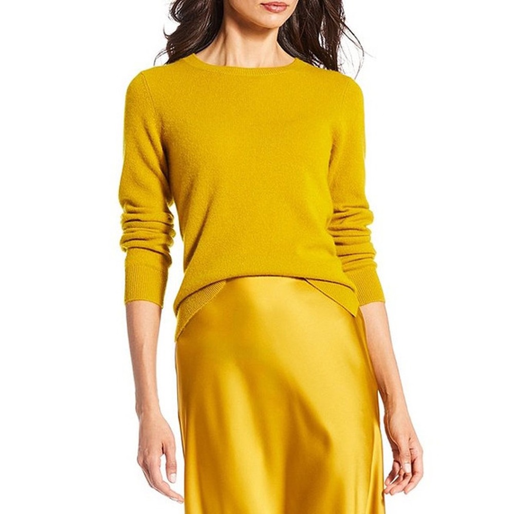 Antonio Melani Cashmere Luxury Crew Neck Sweater